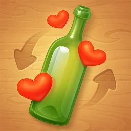 أيقونة Spin the Bottle: برنامج دردشه